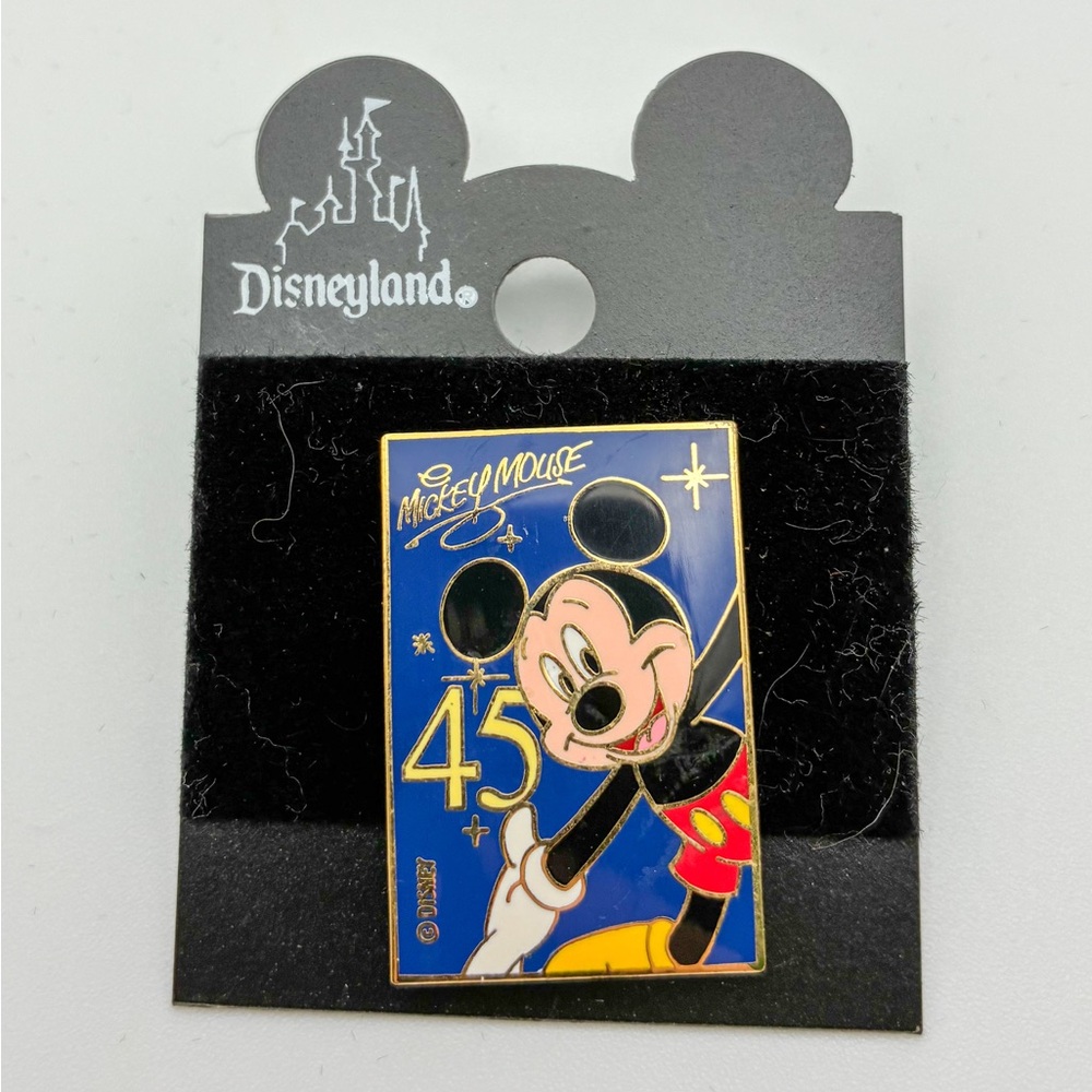 MICKEY MOUSE 45th Anniversary Signature Series 2000 DISNEYLAND - Disney Pin